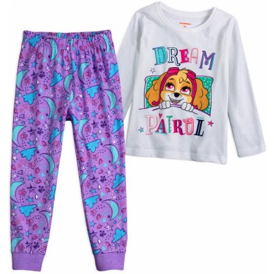 Dívčí pyžamo Paw Patrol bílé – Zbozi.Blesk.cz