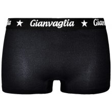 Gianvaglia Dámské boxerky nižší jednobarevné 8037 černá