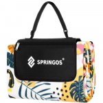 SPRINGOS Pikniková deka 200x150 cm tropický vzor PM042 – Zboží Dáma