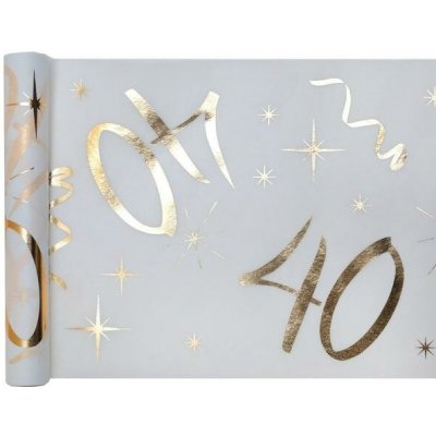 Paris Dekorace Stolová narozeninová šerpa 40, 30 cm x 5 m – Hledejceny.cz