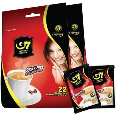 Trung Nguyen G7 Collagen Sugar Free Instantní káva 352 g – Zboží Dáma