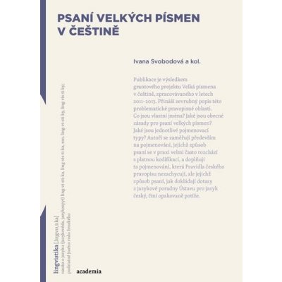 Psaní velkých písmen v češtině - Ivana Svobodová – Zbozi.Blesk.cz