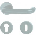 Holar klika plastová H01, BB + PZ, dělená bílá – Zboží Mobilmania