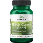 Swanson Černý Kmín Black Cumin 400 mg 60 kapslí – Hledejceny.cz