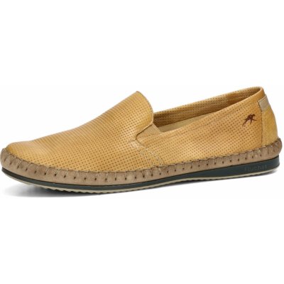 Fluchos pánské kožené mokasíny hnědé – Zboží Dáma