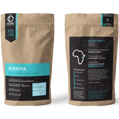 Hope Roastery AA Plus Mount Kenya Sweet Filter 1 kg