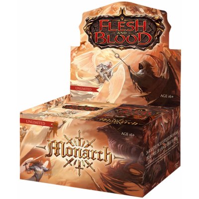 Legend Story Studios Flesh and Blood TCG Monarch Unlimited Booster Box 24 boosterů – Zboží Mobilmania