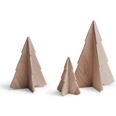 Dřevěné stromečky Ash Spruce Tree set 3 ks Skagerak – Hledejceny.cz