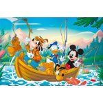 1x Mickey Mouse – rybaření s přáteli na lodičce – obdélníkový jedlý papír na dort – Hledejceny.cz