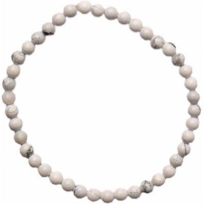 Nefertitis Howlit bílý náramek korálky NF8188 – Sleviste.cz