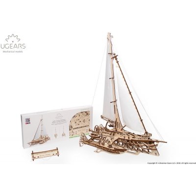 Ugears 3D mechanické puzzle Loď Trimaran Merihobus 237 ks – Hledejceny.cz