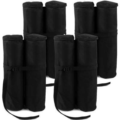 Kingsleeve Závaží na nohy party stanu, 4 ks, černá 102534 – Zboží Dáma
