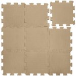 Zopa Pěnová podložka Puzzle 30x30 cm 9ks Hazel Brown – Hledejceny.cz