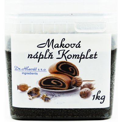 Dr.Hlaváč Maková Náplň komplet 1 kg – Zboží Mobilmania