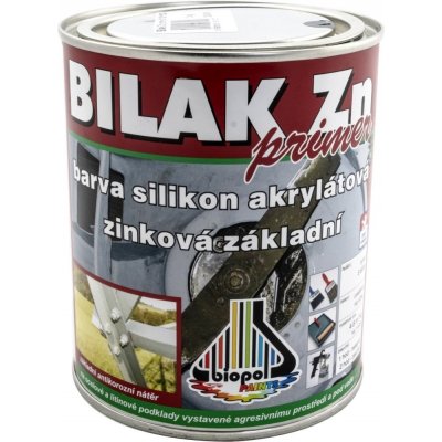 Bilak Zn Primer základní barva na ocelové konstrukce pod vodu, šedá, 1,2 kg – Zbozi.Blesk.cz