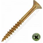 TOPKRAFT Vrut do dřeva částečný závit 6x140mm šroub (100ks/bal) – Hledejceny.cz