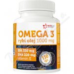 Nutricius Omega 3 Rybí olej 1000 mg EPA 330 mg DHA 220 mg + vitamín E 60 kapslí – Hledejceny.cz