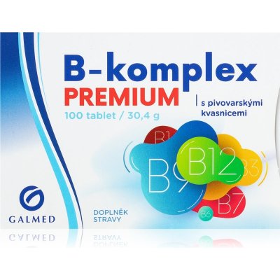 Galmed B-komplex PREMIUM 100 tablet – Zboží Mobilmania