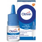 Otrivin 1mg/ml nosní kapky při léčbě ucpaného nosu 10 ml – Hledejceny.cz