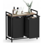 Songmics Vasagle Ovules camel hnědý/černý – Sleviste.cz