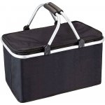 HomeLife Termo nákupní skládací košík 48x27x23 cm černý – Zbozi.Blesk.cz