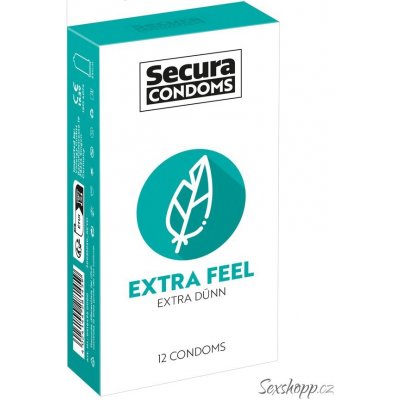 Secura Extra Feel 12 ks – Zboží Dáma