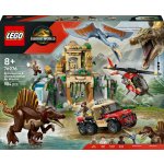 LEGO® Jurassic World 76976 Letecká mise se spinosaurem a quetzalcoatlem – Hledejceny.cz