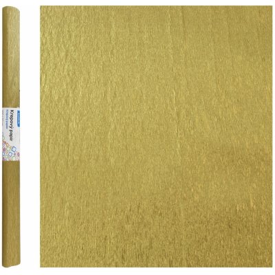 Papír krepový Luma, zlatý – Zboží Dáma