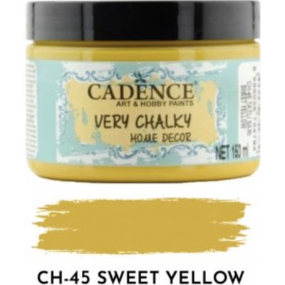 Cadence Křídové barvy Very Chalky 150 ml CH-45 Sweet yellow