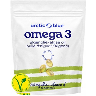 Olej z řas DHA s vitamínem D 90 vcaps – Hledejceny.cz