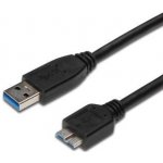Roline 11.02.8876 USB 3.0 SuperSpeed kabel USB3.0 A(M)-microUSB3.0 B(M), 0,15m, černý
