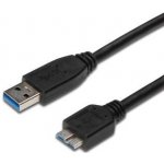 Roline 11.02.8876 USB 3.0 SuperSpeed kabel USB3.0 A(M)-microUSB3.0 B(M), 0,15m, černý – Hledejceny.cz