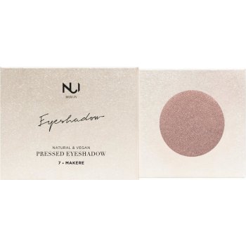 NUI Cosmetics Přírodní sametové vysoce pigmentované kompaktní oční stíny Makere 2,5 g