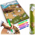 Ricokids Válcovaná pěnová podložka na vybarvování – Hledejceny.cz