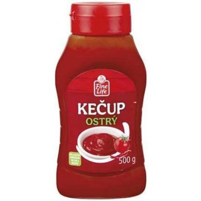 Fine Life Kečup ostrý 500 g – Zboží Dáma
