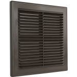 Dalap plastová 204 x 204 mm bez příruby hnědá – Hledejceny.cz