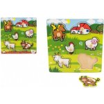 Teddies vkládačka Moje první lesní zvířátka 6 ks – Hledejceny.cz