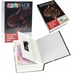 mamido Kniha trezor na peníze s kódem Dinosaurus černá – Hledejceny.cz