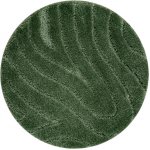 Nej-koberce SUPREME WAVES vlny zelený průměr 67 cm – Hledejceny.cz