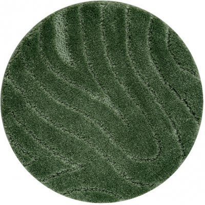 Nej-koberce SUPREME WAVES vlny zelený průměr 67 cm – Hledejceny.cz