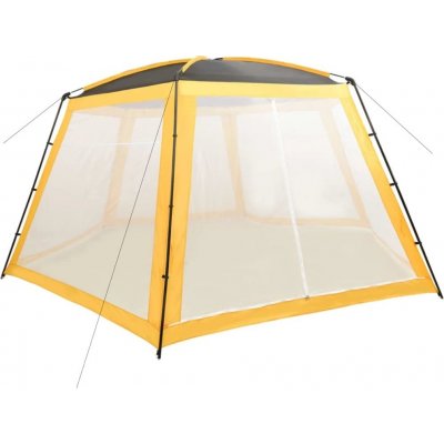 vidaXL Stan na bazén textil 660 x 580 x 250 cm Žlutá – HobbyKompas.cz