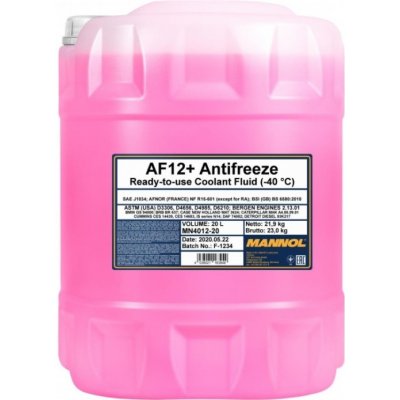 Mannol Antifreeze AF12+ 20 l