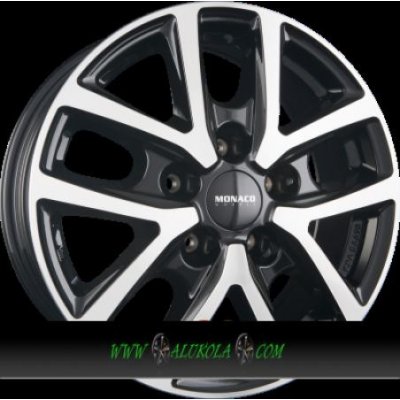 MONACO CL2T 6,5x16 5x114,3 ET48 gloss black polished – Hledejceny.cz