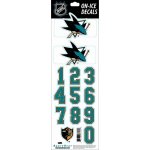 Sportstape ALL IN ONE HELMET DECALS - SAN JOSE SHARKS – Hledejceny.cz