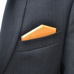 Dřevěný kapesníček Elegance třešeň