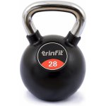 TRINFIT Kettlebell kov guma s chrom madlem 28 kg – Zbozi.Blesk.cz