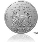 Česká mincovna Stříbrná dvouuncová mince Český lev stand 62,2 g – Hledejceny.cz
