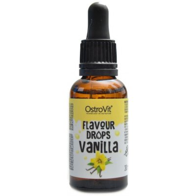 Ostrovit Flavour drops vanilka 30 ml – Sleviste.cz