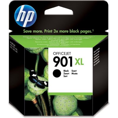 HP 901XL originální inkoustová kazeta černá CC654AE – Zboží Mobilmania