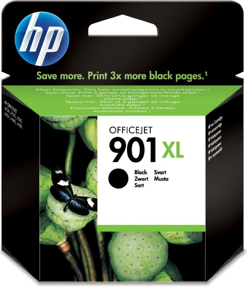 HP 901XL originální inkoustová kazeta černá CC654AE